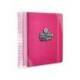 AGENDA ESCOLAR ANTARTIK 25-26 ESPIRAL FUN DAY FUCSIA DIA PAGINA DIN A5 BILINGÜE PAPEL FSC 80 GR