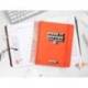 AGENDA ESCOLAR ANTARTIK 25-26 ESPIRAL NEON ROSA DIA PAGINA DIN A5 BILINGÜE PAPEL FSC 80 GR