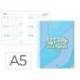 AGENDA ESCOLAR LIDERPAPEL 25-26 ESPIRAL ZANTE DIA PAGINA DIN A5 BILINGÜE PAPEL FSC 80 GR