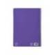 CUADERNO ESPIRAL MARCA LIDERPAPEL DI N A4 PAUTAGUIA TAPA BLANDA 80H 75 GR CUADRO PAUTADO 3MM COLOR LILA