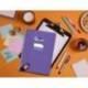 CUADERNO ESPIRAL MARCA LIDERPAPEL DI N A4 PAUTAGUIA TAPA BLANDA 80H 75 GR CUADRO PAUTADO 3MM COLOR LILA