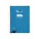 CUADERNO ESPIRAL MARCA LIDERPAPEL DI N A4 PAUTAGUIA TAPA BLANDA 80H 75 GR CUADRO PAUTADO 3MM COLOR AZUL