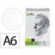 BLOC DIBUJO MARCA LIDERPAPEL ESBOZOS ESPIRAL DIN A6 105X148MM 100 HOJAS 90GR/M2 SIN RECUADRO