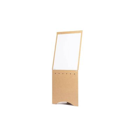 PIZARRA DE CONFERENCIAS MARCA ROCADA CARTON RECICLADO 100% RECICLABLE 700X1780 MM