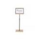 EXPOSITOR MARCA ROCADA DE SUELO SERIE NATURAL MAGNETICO ROTATIVO 360 ALTURA AJUSTABLE DIN A3