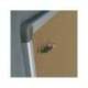 PIZARRA CORCHO MARCA ROCADA MARCO ALUMINIO CON CANTONERAS 90X120 CM