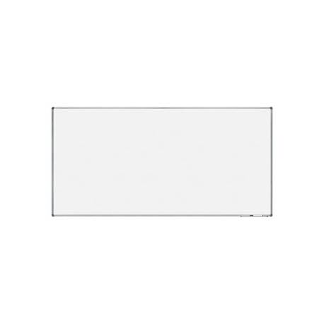 PIZARRA BLANCA MARCA ROCADA LACADA MAGNETICA MARCO ALUMINIO CON CANTONERAS 120X240 CM