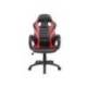 SILLA MARCA ROCADA GAMING CON BRAZOS FIJOS BASE NYLON CON RUEDAS BASCULANTE SIMILPIEL NEGRO/ROJO 480X490X1060-1160