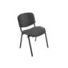 SILLA ROCADA CONFIDENTE ESTRUCTURA METALICA ASIENTO TELA IGNIFUGA COLOR GRIS 570X410X810 MM