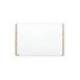 PIZARRA COLOR BLANCA ROCADA GAMA NATURAL LACADA MAGNETICA 115X75 CM