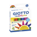 PLASTILINA MARCA GIOTTO COLORES CLASICOS CAJA DE 6 UNIDADES COLORES SURTIDOS