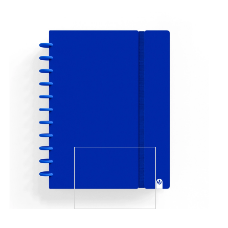CUADERNO CARCHIVO INGENIOX FOAM A4 80H CUADRICULA AZUL OSC