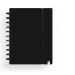 CUADERNO CARCHIVO MARCA INGENIOX FOAM A4 80H CUADRICULA NEGRO