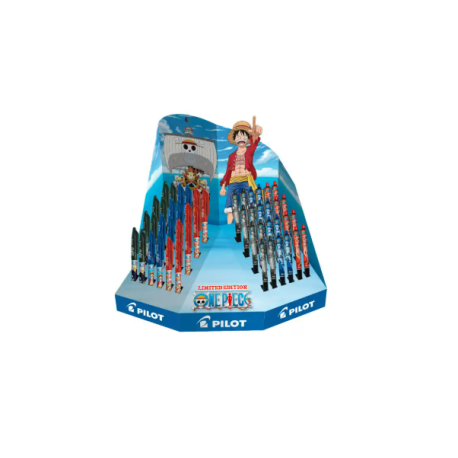 BOLIGRAFO PILOT FRIXION ONE PIECE BORRABLE EXPOSITOR DE 48 UNIDADES SURTIDAS