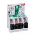 ROTULADOR MARCA EDDING MARCADOR PERMANENTE 3000 NEGRO EXPOSITOR DE 48 UNIDADES + 2 BOTELLAS ALUMINIO RECICLADO