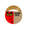 CINTA ADHESIVA MARCCA SCOTCH PAPEL COLOR MARRON PARA ENVIOS POSTALES 50 MT X 50 MM