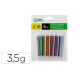 PURPURINA LIDERPAPEL BIODEGRADABLE FANTASIA BOTE DE 3,5 GR COLORES METALICOS SURTIDOS BLISTER DE 6