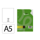 RECAMBIO MARCA LIDERPAPEL DIN A5 100 HOJAS 75 GR LISO SIN MARGEN 6 TALADROS