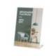 EXPOSITOR SOBREMESA MARCA ARCHIVO 2000 PETG FLEXIBLE EN FORMA DE L DIN A5 VERTICAL 55X150X210 MM