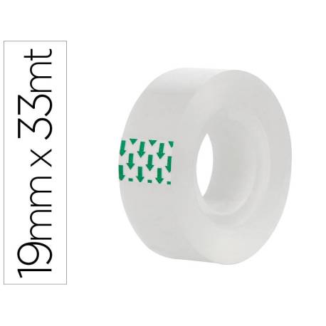 CINTA ADHESIVA MARCA GREENING TRANSPARENTE 33 MT X 19 MM