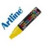 ROTULADOR MARCA ARTLINE POSTER MARKER EPP-12 PUNTA RECTANGULAR 12 MM COLOR AMARILLO