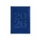 AGENDA ENCUADERNADA MARCA LIDERPAPEL CRETA 170X240 MM 2026 DIA PAGINA AZUL PAPEL 70 GR