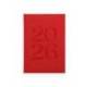 AGENDA ENCUADERNADA MARCA LIDERPAPEL CRETA 150X210 MM 2026 DIA PAGINA BURGUNDY PAPEL 70 GR