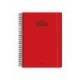 AGENDA ESPIRAL MARCA LIDERPAPEL CLASSIC A4 2026 DIA PAGINA ROJO PAPEL 70 GR FSC