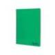 CUADERNO ESPIRAL MARCA LIDERPAPEL A4 WONDER TAPA PLASTICO 80H 90GR CUADRO 4MM CON MARGEN COLOR VERDE OSCURO