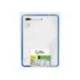 PIZARRA BLANCA MARCA LIDERPAPEL 21X30 CM MAGNETICA DOBLE CARA LISA CON ROTULADOR IMAN Y BORRADOR