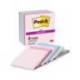 BLOC DE NOTAS ADHESIVAS QUITA Y PON MARCA POST IT SUPER STICKY SOULFUL 100% PEFC 76X76 MM PACK DE 6 BLOCS COLORES