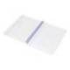 CUADERNO ESPIRAL LIDERPAPEL DIN A4 WONDER TAPA PLASTICO 80H 90GR PAUTA ESTRECHA 2,5MM CON MARGEN COLOR ROJO