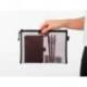 BOLSA ZIPPER BAG MARCA LIDERPAPEL POLIESTER TRANSPIRABLE MULTIUSOS DIN A5 NEGRO