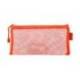 BOLSA ZIPPER BAG MARCA LIDERPAPEL POLIESTER TRANSPIRABLE MULTIUSOS TICKET 230X115 MM NARANJA