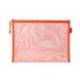 BOLSA ZIPPER BAG MARCA LIDERPAPEL POLIESTER TRANSPIRABLE MULTIUSOS DIN A5 NARANJA