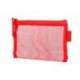 BOLSA ZIPPER BAG MARCA LIDERPAPEL POLIESTER TRANSPIRABLE MULTIUSOS DIN A6 ROJO