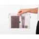 BOLSA ZIPPER BAG MARCA LIDERPAPEL POLIESTER TRANSPIRABLE MULTIUSOS DIN A5 BLANCO