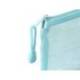 BOLSA ZIPPER BAG MARCA LIDERPAPEL POLIESTER TRANSPIRABLE MULTIUSOS TICKET 230X115 MM AZUL PASTEL