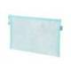 BOLSA ZIPPER BAG MARCA LIDERPAPEL POLIESTER TRANSPIRABLE MULTIUSOS DIN A5 AZUL PASTEL