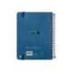 AGENDA ESCOLAR LIDERPAPEL 25-26 ESPIRAL PATTERNS RAYOS AZUL SEMANA VISTA DIN A6 BILINGÜE PAPEL FSC 80 GR