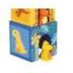JUEGO INFANTIL MARCA IMAGINOVO CUBOS APILABLES NIDOS DINOSAURIOS +12 MESES 12 PIEZAS 13X13X13CM