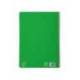 CUADERNO ESPIRAL MARCA LIDERPAPEL DI N A4 PAUTAGUIA TAPA BLANDA 80H 75 GR CUADRO PAUTADO 3MM COLOR VERDE