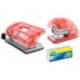 GRAPADORA RAPID MINI F4 COLOUR BREEZE USA GRAPAS 24/6 Y 26/6 CORAL EN BLISTER