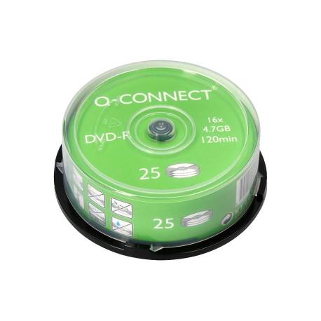 Dvd-r Q-Connect capacidad 4,7 GB duracion 120 min