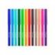Rotulador Liderpapel fino lavable caja 12 colores