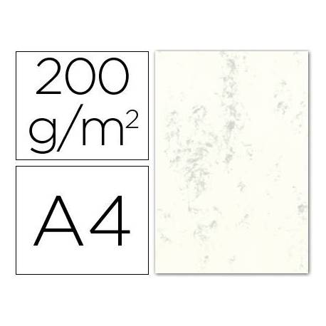Cartulina marmoleada DIN A4 Gris
