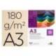 Cartulina Liderpapel crema a3 180 g/m2