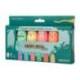 ROTULADOR MARCA IMAGINOVO FLUORESCENTE SAFARI GLOW PASTEL ANIMALES CAJA 6 UNIDADES SURTIDAS