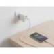 CARGADOR DE PARED USB-A Y USB-C MARCA Q-CONNECT 20 W BLANCO