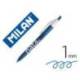 BOLIGRAFO MARCA MILAN P1 RETRACTIL 1 MM TINTA AZUL SERIE NATA 624 SINCE 1918